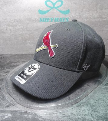 [SREY帽屋]預購＊47 Brand MVP MLB 聖路易紅雀 CARDINALS 經典LOGO 硬挺 棒球帽 老帽