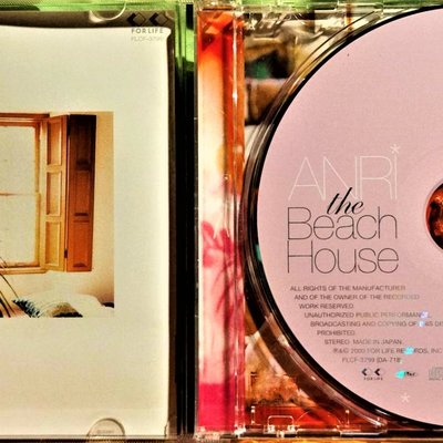 杏里 Anri - the Beach House ~ 日版絕版廢盤已拆近全新, CD盤質極佳