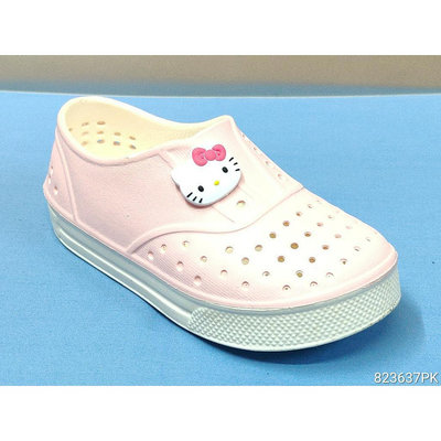 【823637】☆.╮莎拉公主❤超可愛~ Hello Kitty 凱蒂貓 女童果凍鞋/雨鞋/洞洞鞋16~22CM