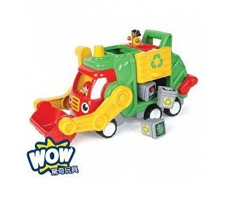 【WOW Toys 驚奇玩具】資源回收垃圾車 佛列德 01018