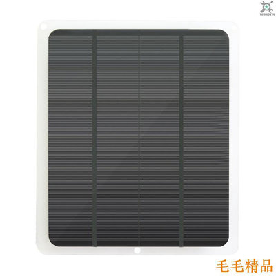 毛毛精品20W單太陽能電池板，用於12V電池充電12V防水