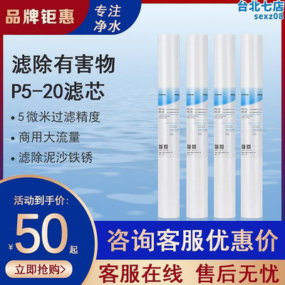 愛惠浦淨水器MC2 通用20寸pp棉 熔噴濾芯前置過濾棉P5-20