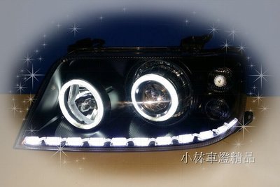 【小林車燈精品】 ESCAPE 02 03 04 05 06 07 黑框流光 LED 方向燈 跑馬式 光圈魚眼大燈
