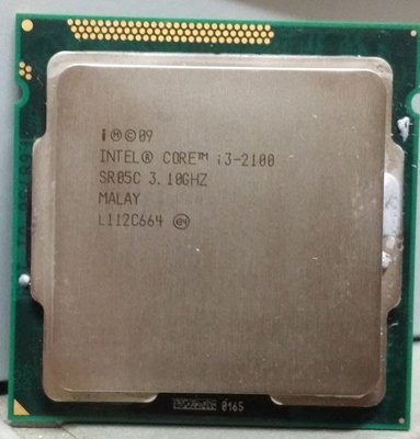 {  電腦水水的店} ~Intel i3-2100處理器  3.1GHz /LGA1155 特價 $99請自取