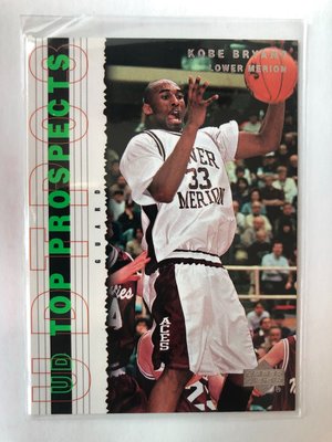 NBA KOBE BRYANT ~2003 UPPER DECK Ud Top Prospe  小飛俠 科比  球員卡