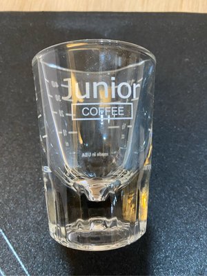 **愛洛奇**喬尼亞 JUNIOR新版濃縮咖啡玻璃盎司杯 ( 1.5oz / 40ml )型號：JU2202