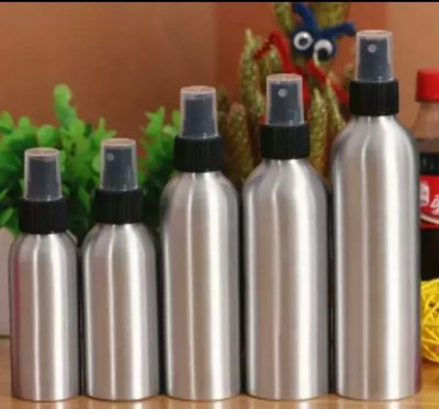（40ml透明噴頭）鋁製噴瓶化裝品鋁瓶超細霧噴瓶化妆水純露補水便携旅行包装空瓶精油酒精空瓶稀釋瓶分裝瓶旅行外出保濕水噴瓶寶寶
