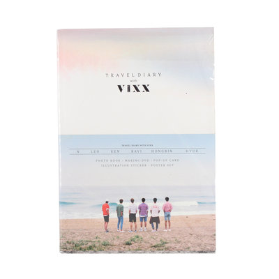 VIXX TRAVEL DIARY with  PHOTOBOOK+DVD 580500000729 YR2008 02