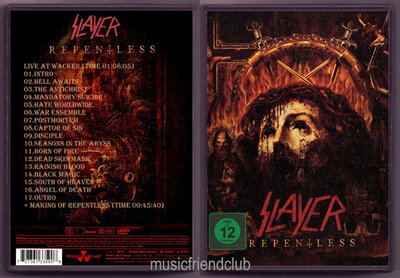 殺手樂隊 Slayer Repentless Live at Wacken 2014 (DVD)