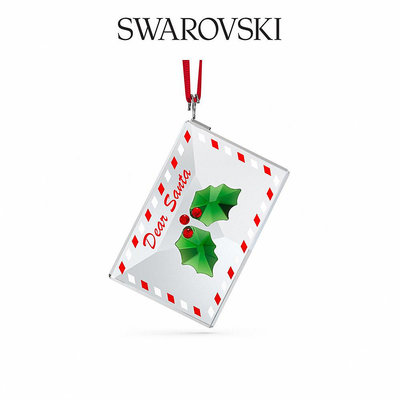 SWAROVSKI 施華洛世奇 Holiday Cheers寄信給聖誕老人掛飾