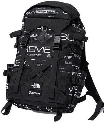 Supreme®/The North Face® Steep Tech Backpack後背包 黑色 全新 未拆袋 現貨在台 只有一個 美國官網購入