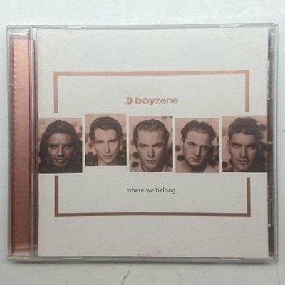 BOYZONE 男孩特區合唱團  WHERE WE BELONG 1998年 寶麗金發行-1