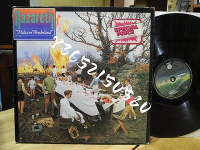 NAZARETH MALICE IN WONDERLAND 蘇格蘭硬搖滾 1980 LP黑膠