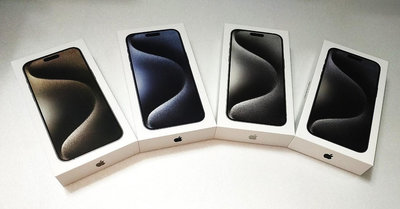 全新未拆封APPLE iPhone 15 Pro Max 256GB蘋果iPhone 15 Pro Max Pro 512GB及1TB
