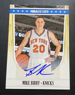 2011-12 NBA Hoops Autographs #114 - Mike Bibby