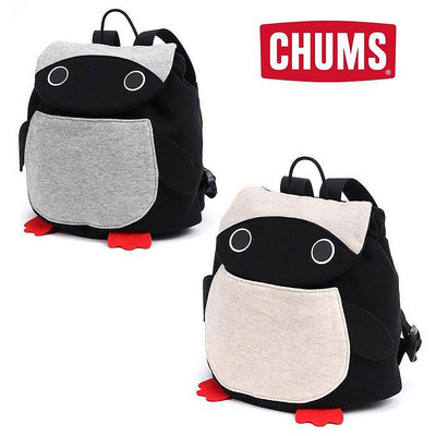 =CodE= CHUMS BOOBY ISSHO MOCHI RUCK SACK BACKPACK 毛巾布後背包(白灰) CH60-3637 男女