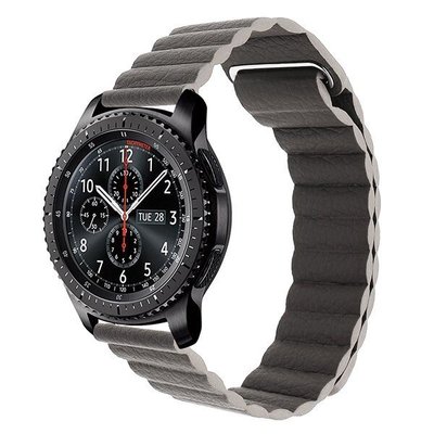 適用於 Samsung Galaxy 42 46mm Gear S3 Frontier Amazfit 華為手錶磁性手鍊