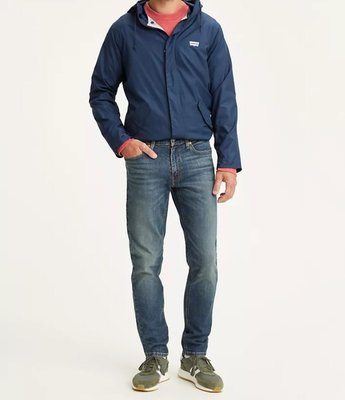 【彈性FLEX窄管28-42腰】美國LEVI S 531 ATHLETIC SLIM 復古藍水洗修身窄管小直筒牛仔褲
