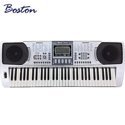 【筌曜樂器】全新BOSTON 61鍵 BSN250 電子琴(中文面板初學首選) 含琴袋超低價(非YAMAHA)