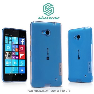 --庫米--NILLKIN Microsoft Lumia 640 LTE 本色系列TPU軟套 軟殼 果凍套 透色套