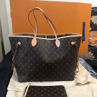 【二手】LV 路易威登 NEVERFULL GM 購物包 托特包 M400