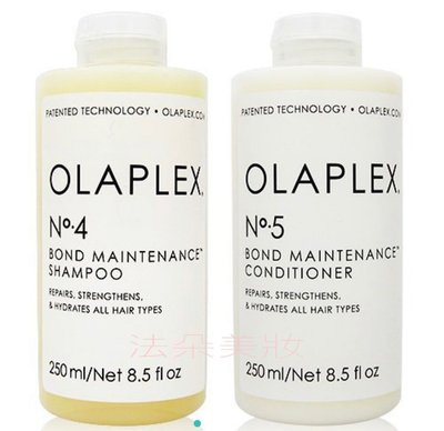 Mop小舖-OLAPLEX 歐啦4號洗髮精250ml&amp;OLAPLEX 歐啦5號護髮素250ml