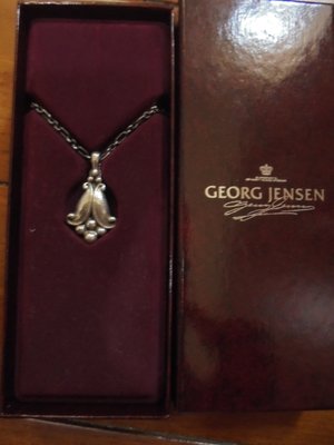 Georg jensen 喬治傑生 1993首刻 年度項鍊 值得收藏