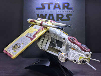 Micro Machines Star Wars Republic Gunship Titanium series(Die-Cast金屬鑄造系列)複製人砲艇
