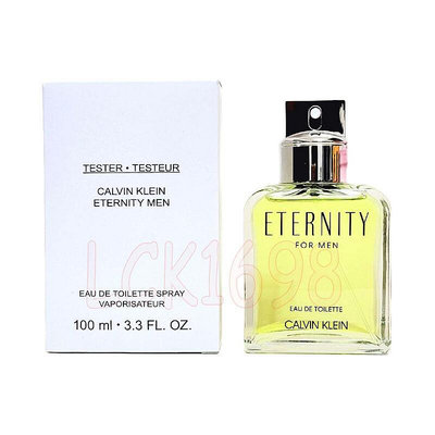 ＊微風小舖＊Calvin Klein CK ETERNITY 永恆 男性淡香水 100ml Tester 卡文克萊