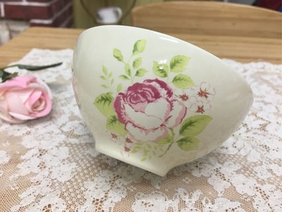《鄉村童話》imane 芙蘿拉 玫瑰 陶瓷 碗 日本製