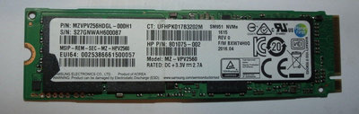 三星SSD 256GB SM951 M.2 NVMe SAMSUNG MZVPV256HDGL固態硬碟256G
