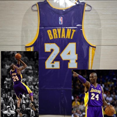 (已售出)洛杉磯湖人 Kobe Bryant 簽名球衣 親筆簽名 Sport Memory美國認證公司COA保證親簽