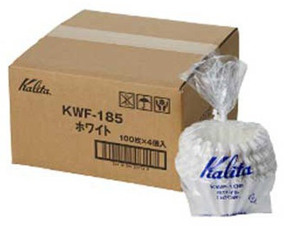 ~✬啡苑雅號✬~日本 Kalita 20摺蛋糕型濾紙 KWF-185 2-4杯 波浪型濾紙 咖啡器具100入/包 4包組