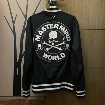 Mitchell &amp; Ness x Mastermind World BP Jacket 骷髏頭 棒球外套