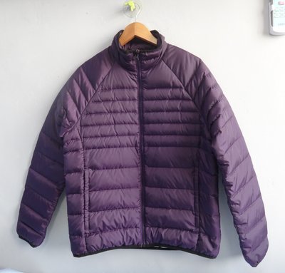 jacob00765100 ~ 正品 Timberland 紫色 輕羽 羽絨外套 size: L