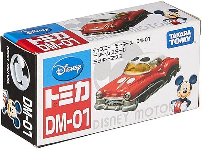 【現貨】全新Tomica多美小汽車 Disney 迪士尼 米奇 夢幻之星II 復古跑車 古董跑車 DM01 TAKARA TOMY
