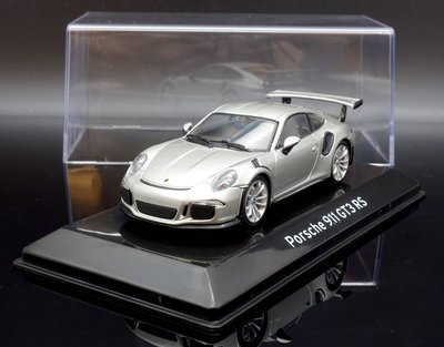 【MASH】現貨瘋狂價 Altaya 1/43 Porsche 911 (991) GT3 RS silver