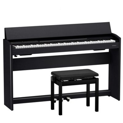 Roland F701 電鋼琴 88鍵 / 掀蓋式 黑色 附 原廠琴架 / 三音踏板 / 鋼琴椅