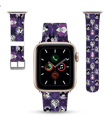 *Yvonne MJA* 美國商品 預購區 黑魔女 壞皇后 烏蘇拉 庫伊拉 Apple Watch 3~7代 錶帶