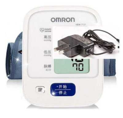 台灣保固 適用於歐姆龍OMRON 專用血壓/計變壓器(適用電壓110V) 線長1.5米 充電線 充電器 電源線