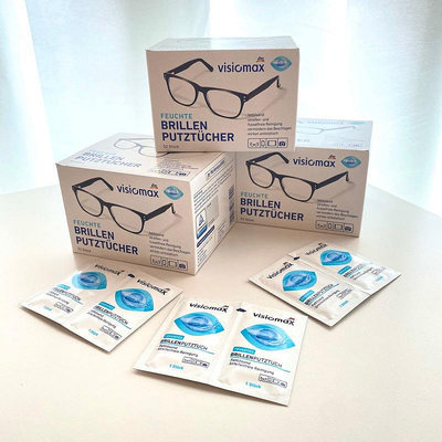 德國🇩🇪 DM Visiomax眼鏡防霧清潔布 52包獨立包