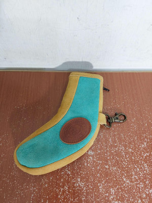 澳洲製 Boomerang Bag 真皮 手工製 古著 配件 迴力鏢 迴旋鏢 皮套