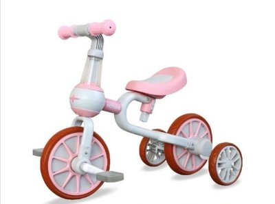 小童二合一平衡車/滑步車（3歲以上適合）粉色