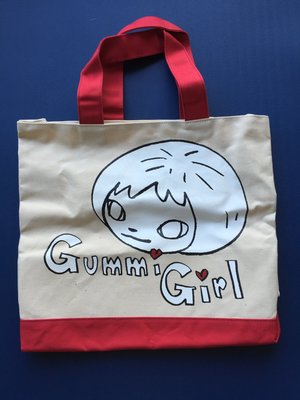 日本帶回--奈良美智GUMMI GIRL 娃娃頭包