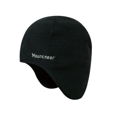 集山庄|山林Mountneer|防風耳罩刷毛保暖帽 12H07  黑、紅、丈青色 中性
