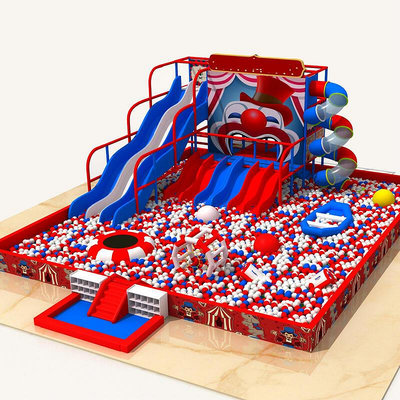 大型淘氣堡兒童樂園遊樂場設備商用親子滑梯蹦床娛樂設施