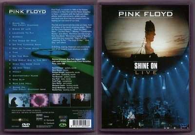 音樂居士新店#平克佛洛依德 Pink Floyd - Shine On Live () DVD