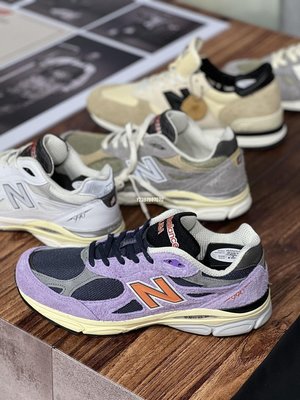 New Balance 990v3 紫黑 麂皮 增高 老爹鞋 慢跑鞋 男女M990TD3