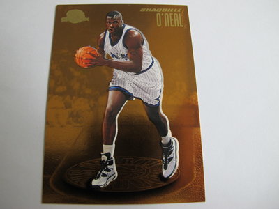 ~ Shaquille O'Neal ~ 俠客.大白鯊.歐尼爾 歐布連線 名人堂 NBA球星 1995年 金屬特殊卡