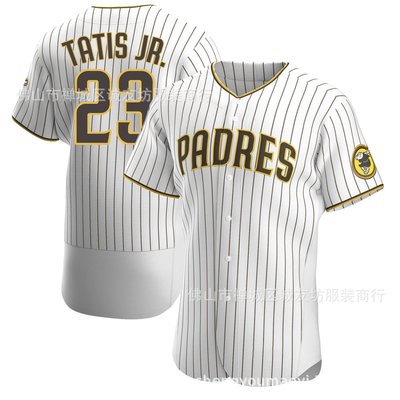 現貨球衣運動背心教士 23 白色 精英 Tatis jr. 棒球服球衣 MLB baseball Jersey
